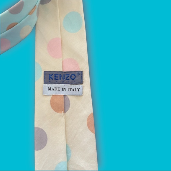 KENZO Polka Dot Tie - Picture 2 of 3